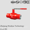 GOST Manual Fully Welded Ball Valve Under Medium Pressure